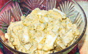 Citromos-kapros tojássaláta