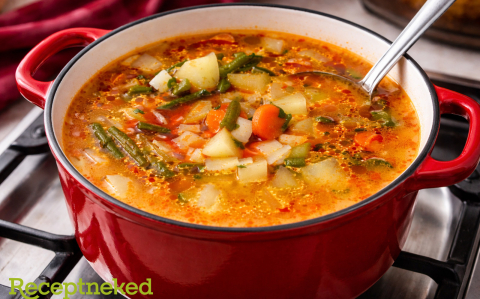 Zöldbableves gazdagon