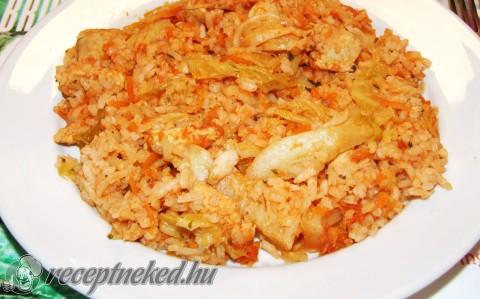 Kínai rizses csirke