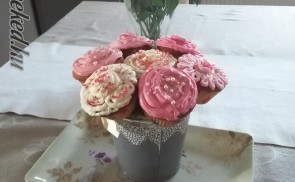 Virág muffin