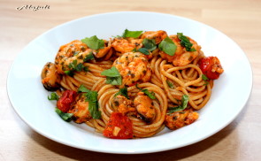 Garnélás-kagylós spagetti