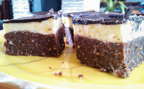 Tejfölkrémes szelet