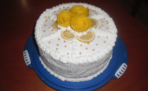 Citromhabos torta
