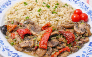 Aszalt paradicsomos gombaragu