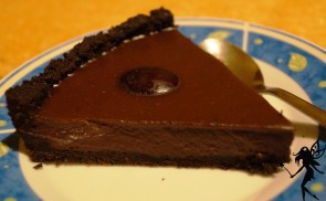 Sütés nélküli csokoládé torta