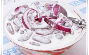 Joghurtos-kapros babsaláta