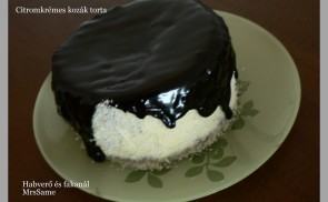 Citromkrémes kozák torta