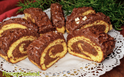 Párizsi krémes tekercs