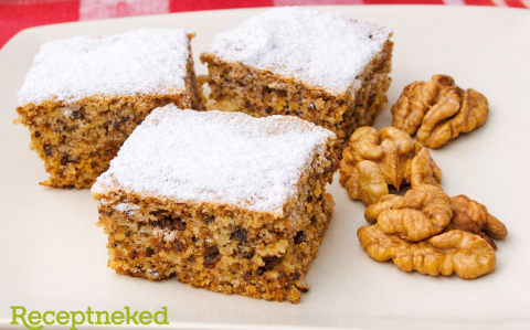 Gyümölcsös-rumos kevert süti