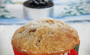 Diós-aszalt gyümölcsös muffin