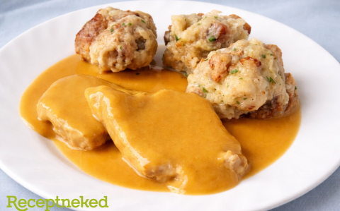 Vadas zsemlegombóccal