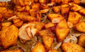 Paradicsomos tepsis krumpli