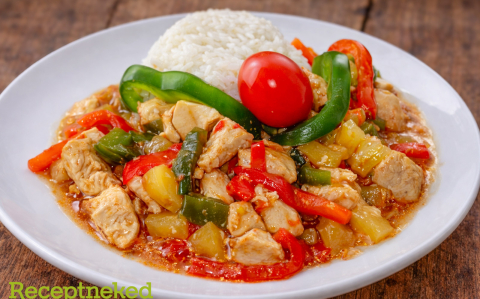 Édes-savanyú csirke