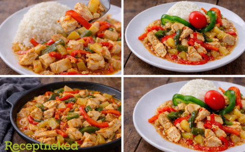 Édes-savanyú csirke