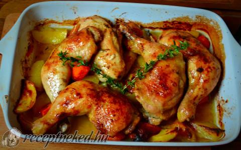 karacsonyi csirke receptek