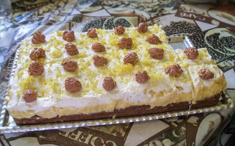 Citromos kocka recept fotóval Citromos kocka