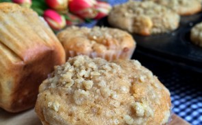 Almás (morzsás) muffin