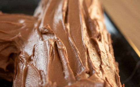 Csokoládés fatörzs