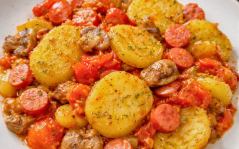 Serpenyős krumpli megbolondítva