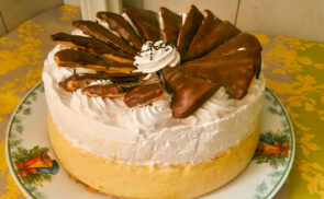 Francia krémes torta