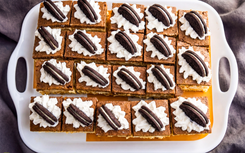 Oreós tejszínes krémes