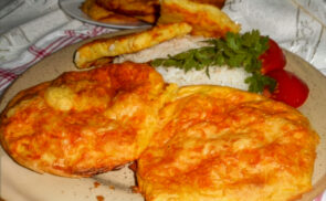 Sajt alatt sült cukkini