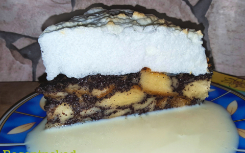 Mákos guba vaníliamártással