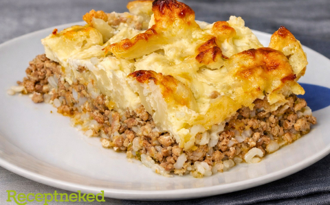 Tejszínes rakott karfiol