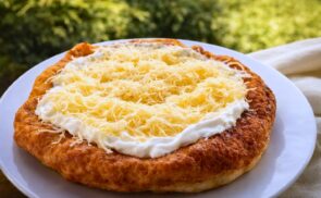Burgonyás lángos