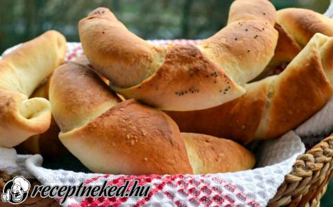 Házi kifli recept fotóval Házi kifli