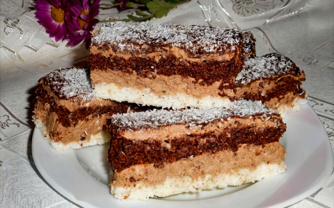 Erdélyi raffaello csokis krémmel