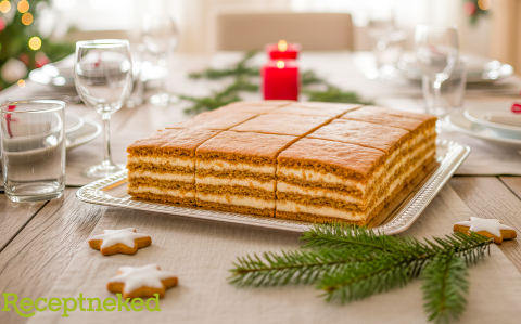 Mézeskalács szelet