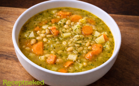 Böjtös vajas bableves gyöngybabból