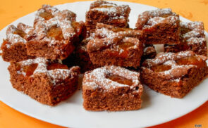 Lekváros,rácsos, kakaós linzer