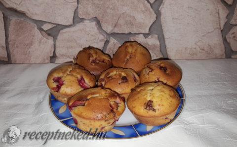 Epres-csokis muffin