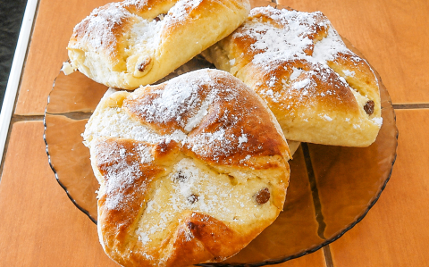 Habkönnyű túrós táska