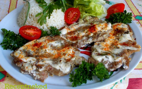 Pikáns sült tarja recept fotóval Pikáns sült tarja