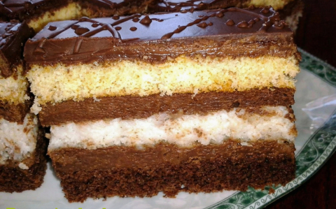 Kókusz-csoki szelet