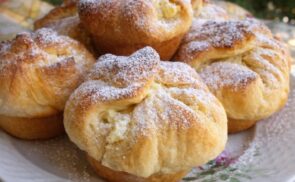 Túrós batyu muffin formában