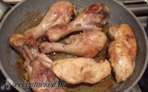 Birsalma mártás sült csirkével