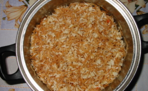 Arab rizses tészta