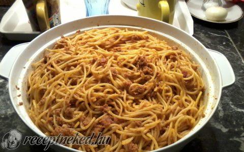 Darárt húsos spagetti
