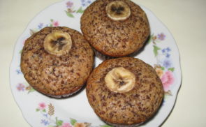 Banános, csokis muffin