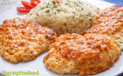 Tepsiben sült sajtos karaj