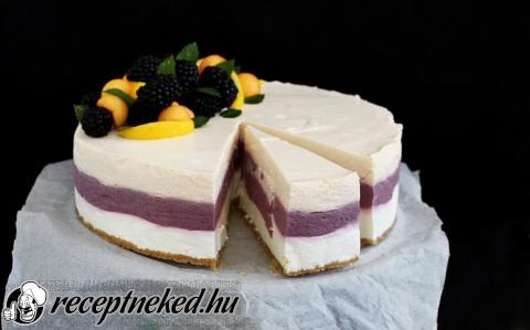 Gyümölcsös joghurttorta recept fotóval Gyümölcsös joghurttorta