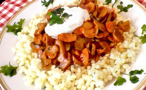 Gyors gombapörkölt