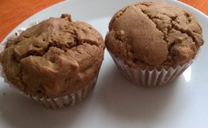 Mazsolás-diós muffin