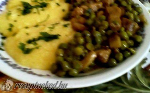 Zöldborsós tokány puliszkával recept erzsébet veronika wolf ...