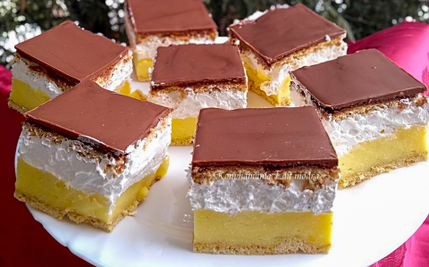 Mézes francia krémes