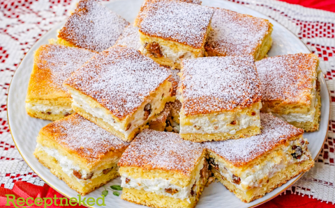 Pehelykönnyű túrós pite